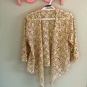 Flower cardigan